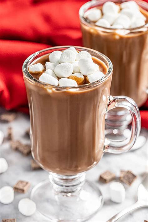 hot and thick|Thick Hot Chocolate .